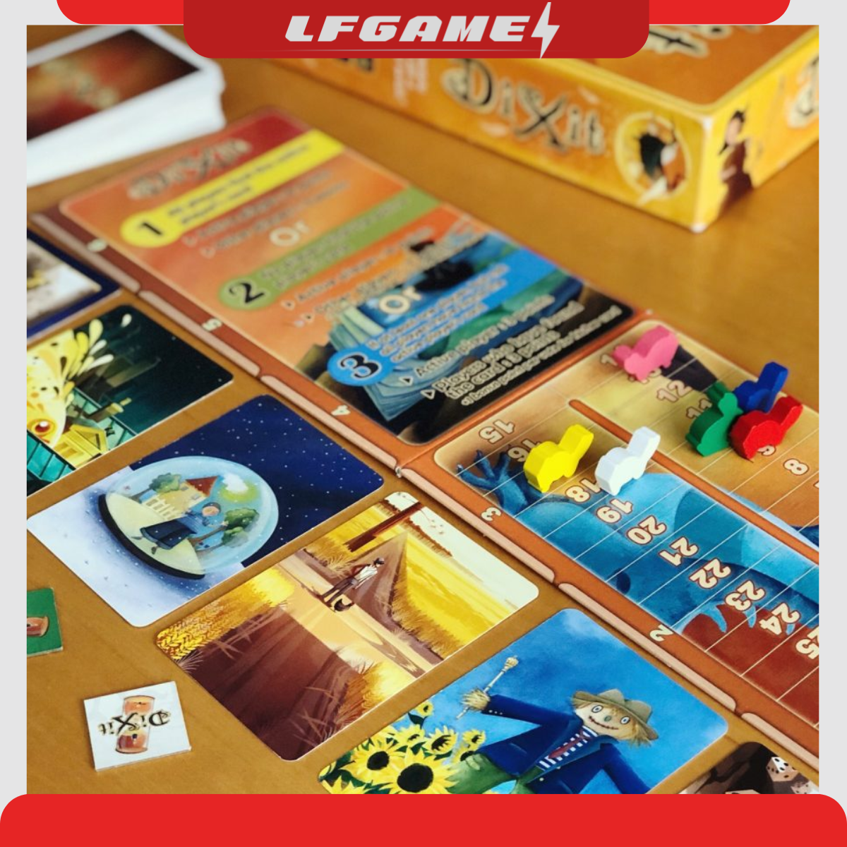 [CAO CẤP] Trò Chơi  BoardGame Boardgame DIXIT Câu Chuyện Mộng Mơ Hay