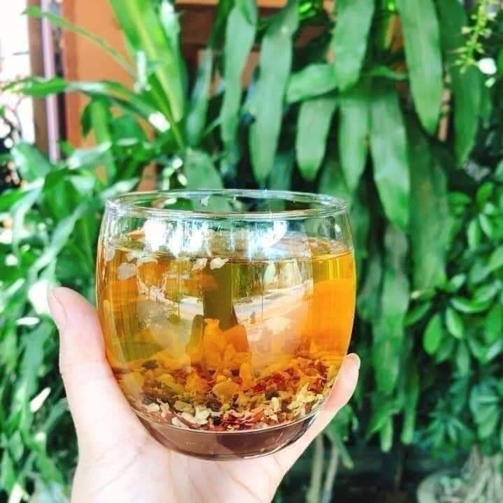 COMBO 3 HỘP TRÀ GẠO LỨT XẠ ĐEN ĐẬU ĐEN