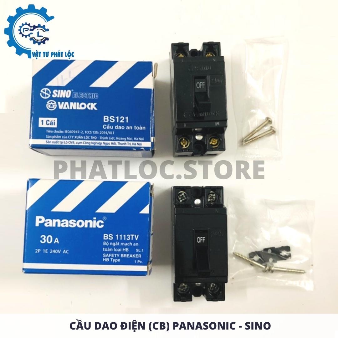 Cầu dao điện - CB cóc 10A - 40A Panasonic và Vanlock