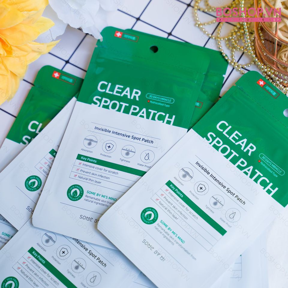 Miếng Dán Giảm Mụn Some By Mi Clear Spot Patch (Set 18 miếng) - Khongcoson