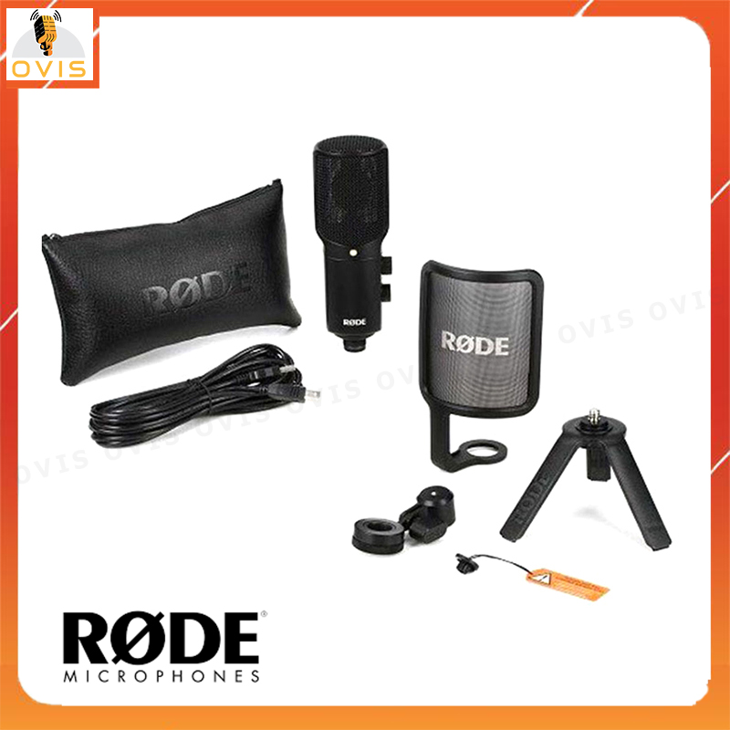 Rode NT-USB / Rode NT-USB+ - Micro USB Thu Âm Cho Máy Tính Dùng Cho Đọc Audio, Live Stream, Podcasting [HÀNG CHÍNH HÃNG]