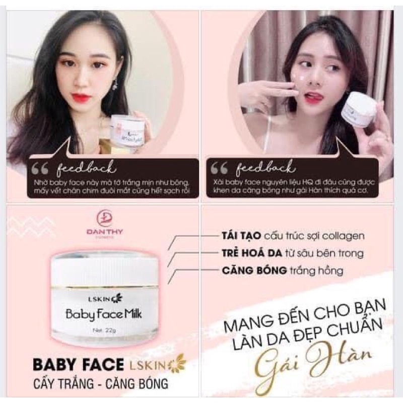 Kem Baby Face (chính hãng đan thy)