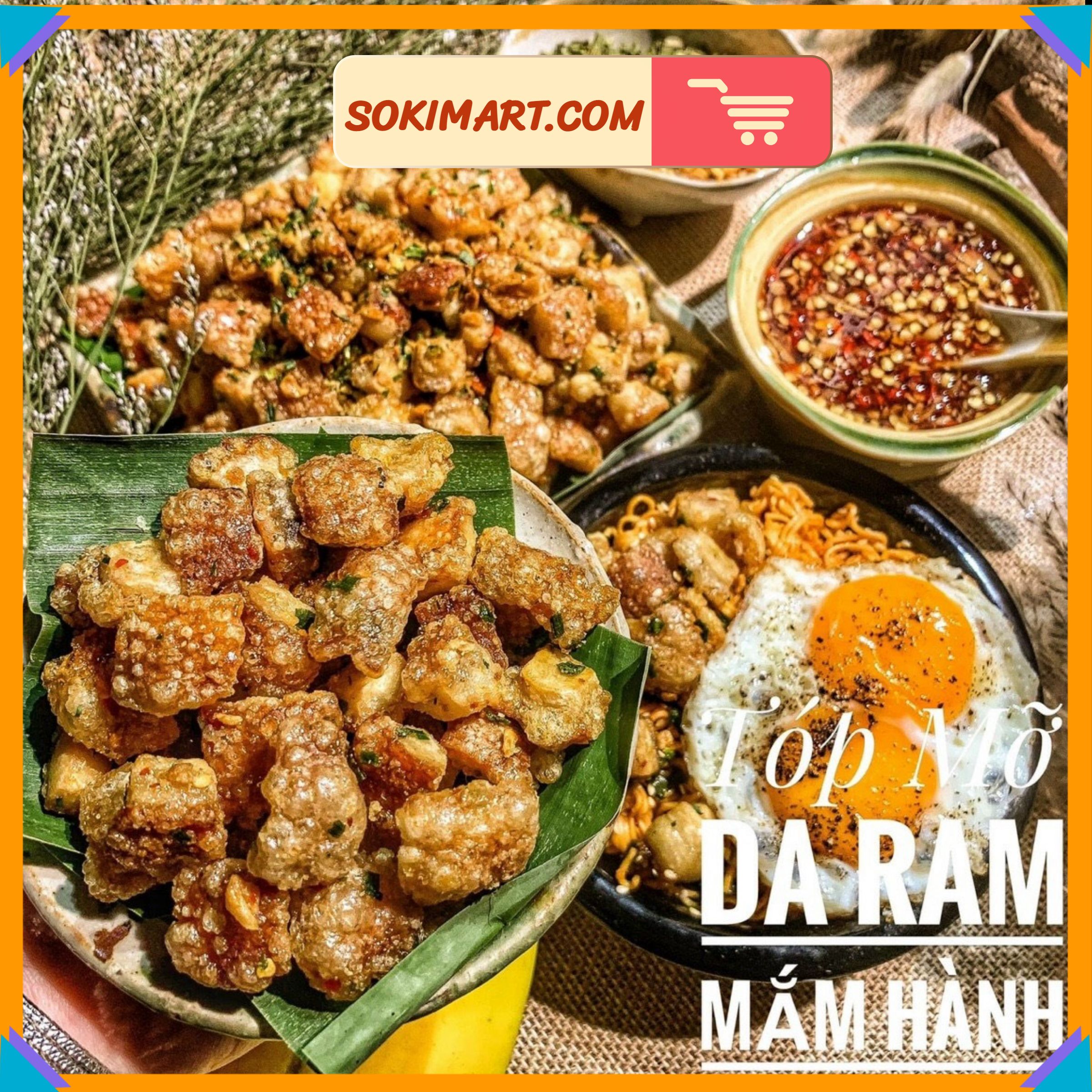 Tóp mỡ mắm hành - 200g