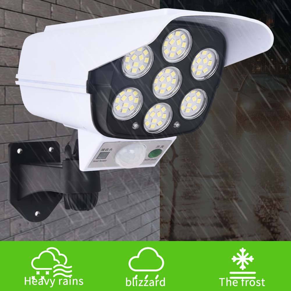 ĐÈN NĂNG LƯỢNG MẶT TRỜI GIẢ CAMERA CẢM BIẾN