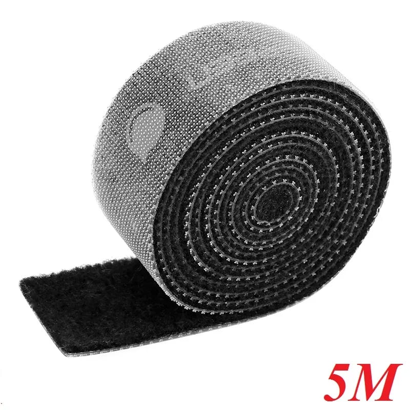 Ugreen 40356 5m black velcro cable organizer black lp124