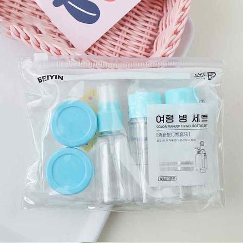 Bộ Chiết Mỹ Phẩm Du Lịch 7 Món