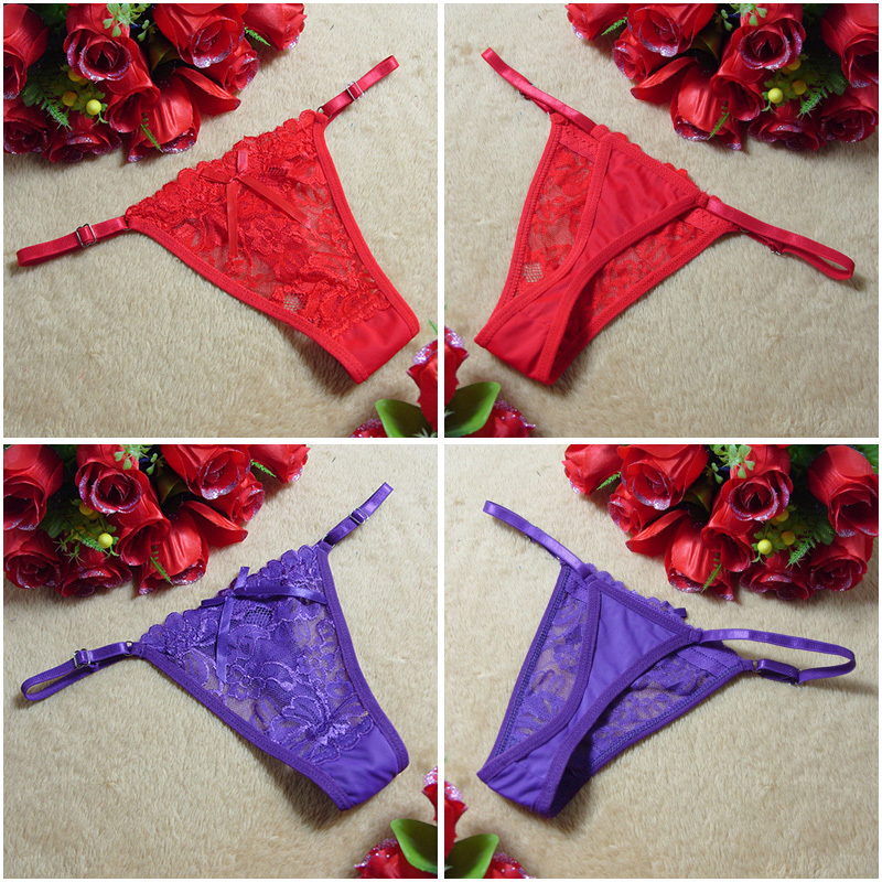 [HCM]Quần lọt khe Ren nữ Phối dây thắt nơ QUYẾN RŨ - Quần lót nữ lọt khe dây sexy - KAShop