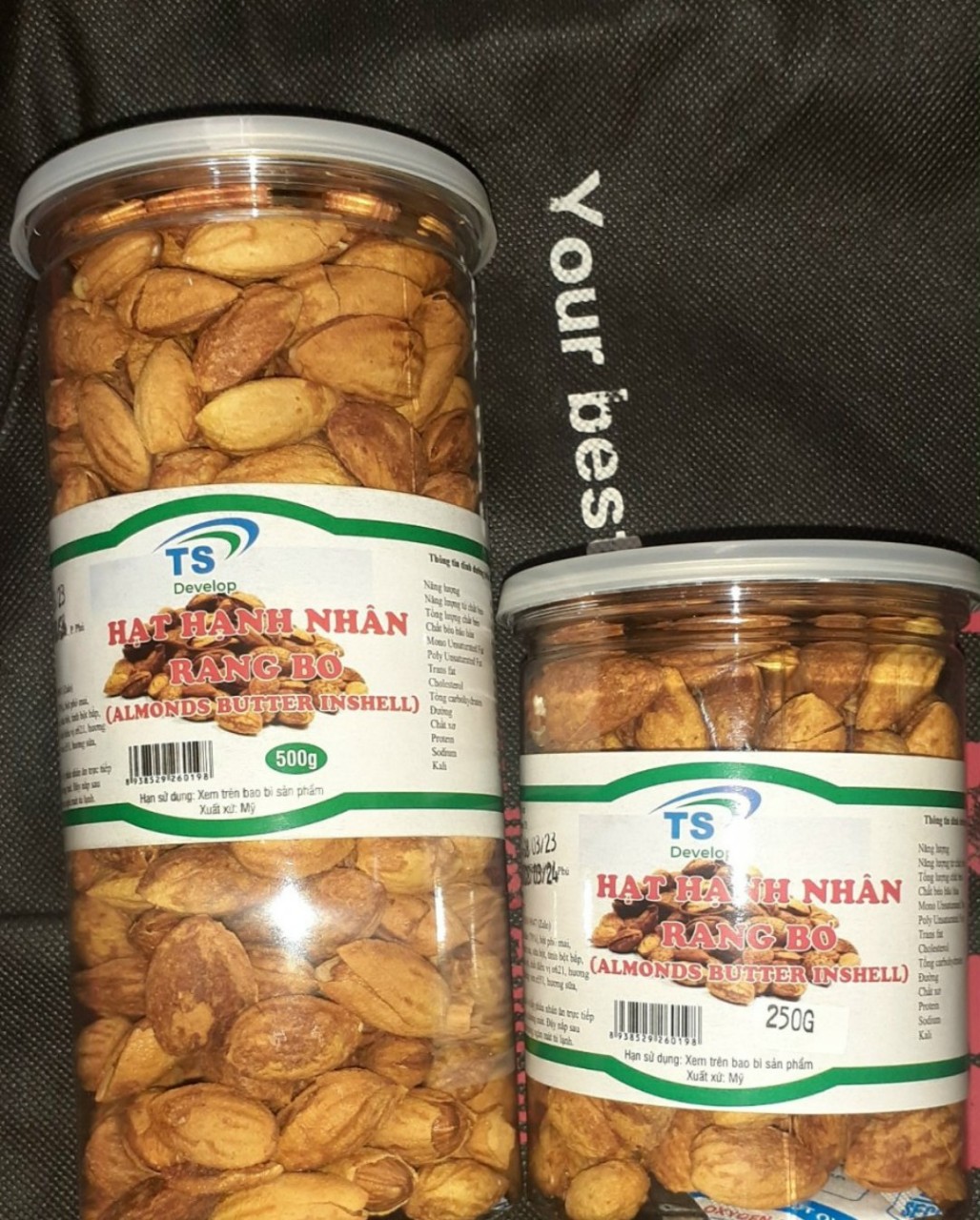Hạnh nhân rang bơ 500g
