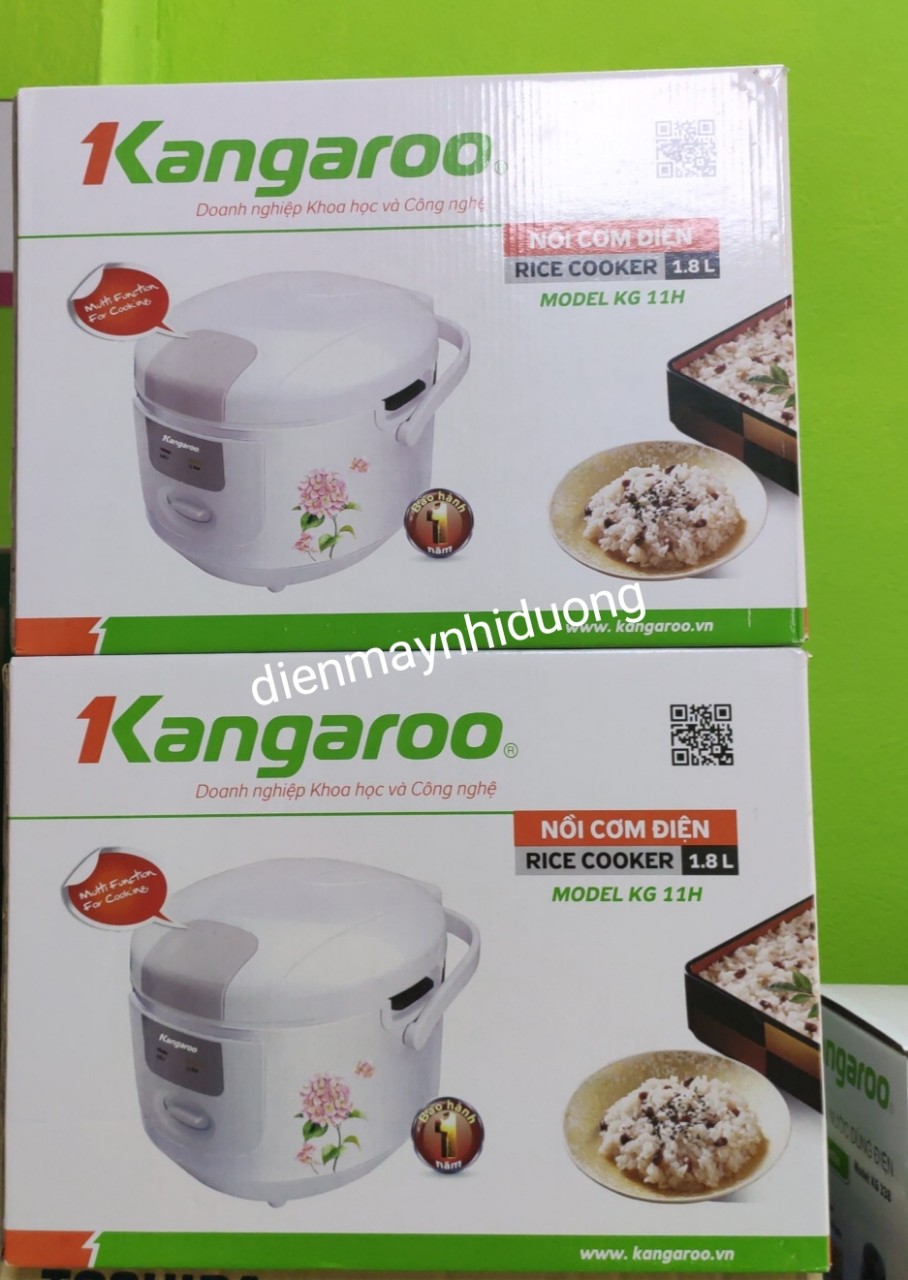 Nồi cơm điện tử 1.8L Kangaroo KG11H