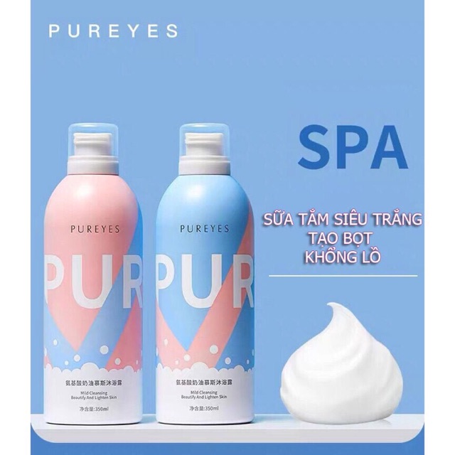 Tắm trắng nội địa trung PUREYES