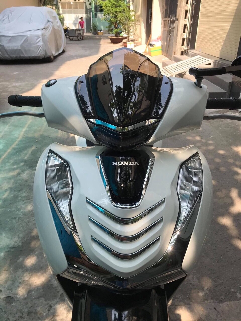 SH 2020 3 stripe color mask-sh 2020 full color 3 stripe design mask like Zin ABS plastic