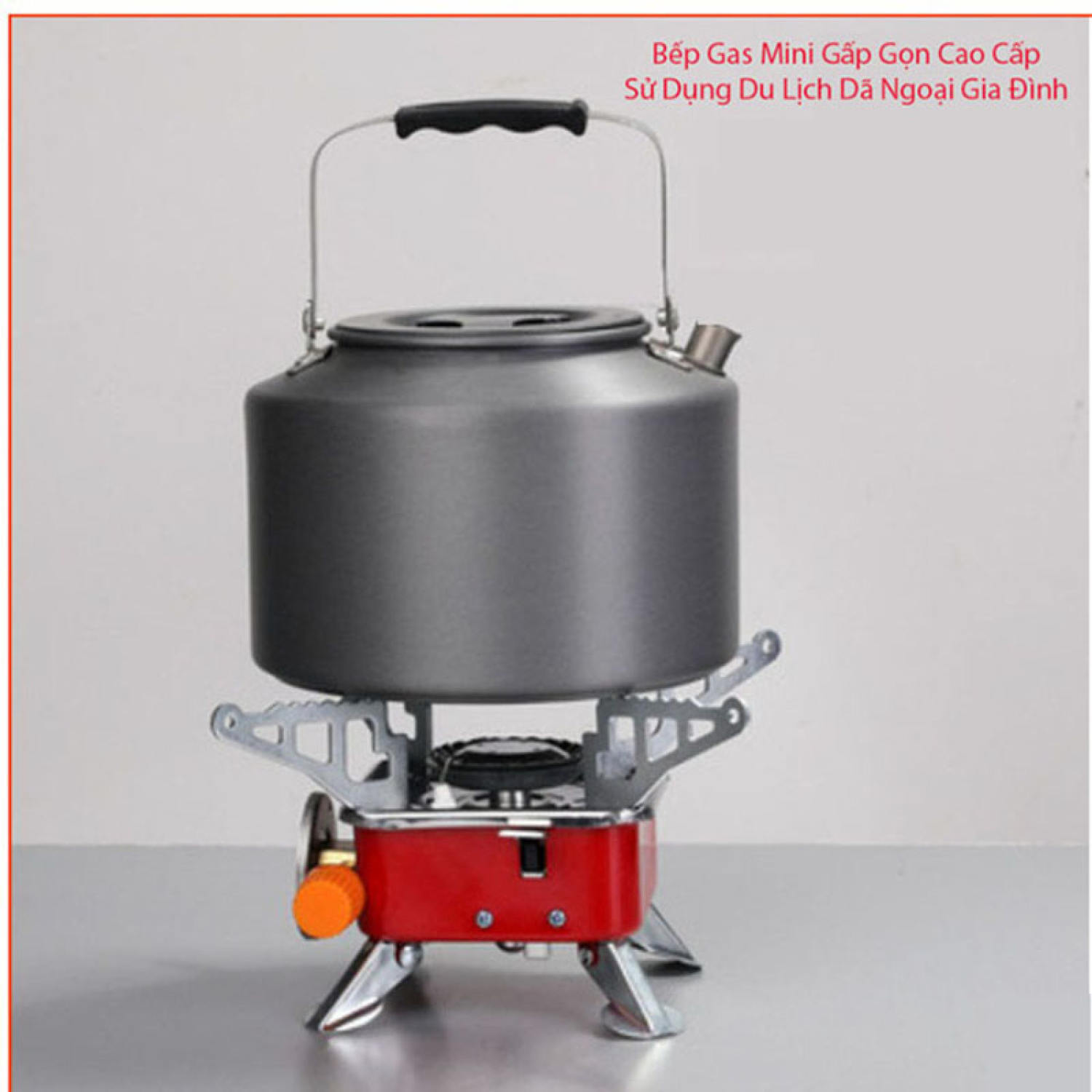 Bếp ga mini gấp gọn, tiện lợi đi du lịch, picnic hoặc sử dụng cho căn hộ nhỏ, chung cư mini ]