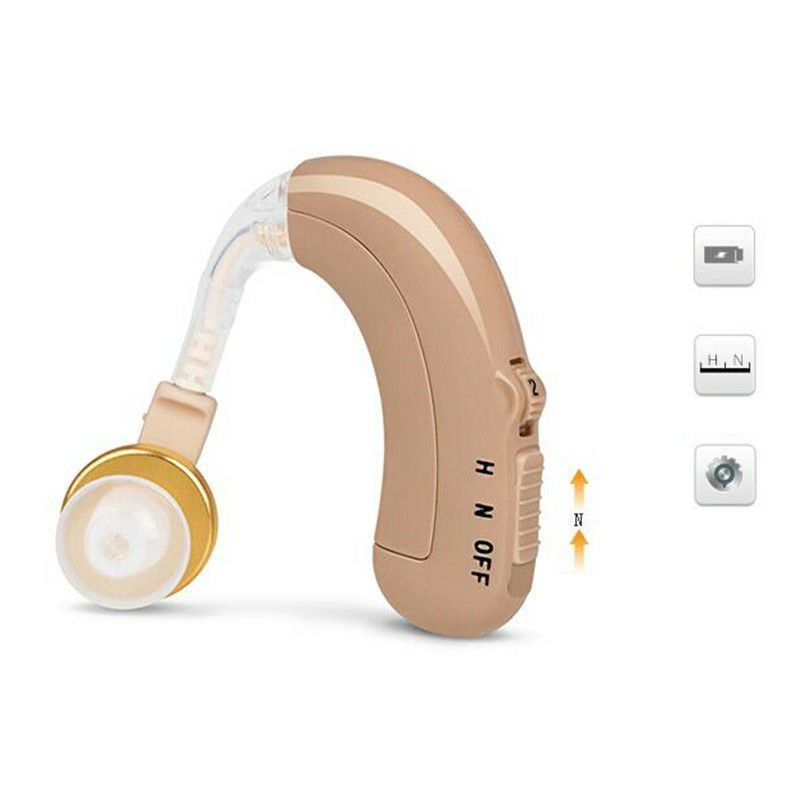 Máy trợ thính đeo vành tai Axon C109 Pin sạc