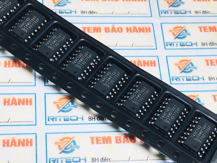 74hc14d, 74hc14 ic số sop-14