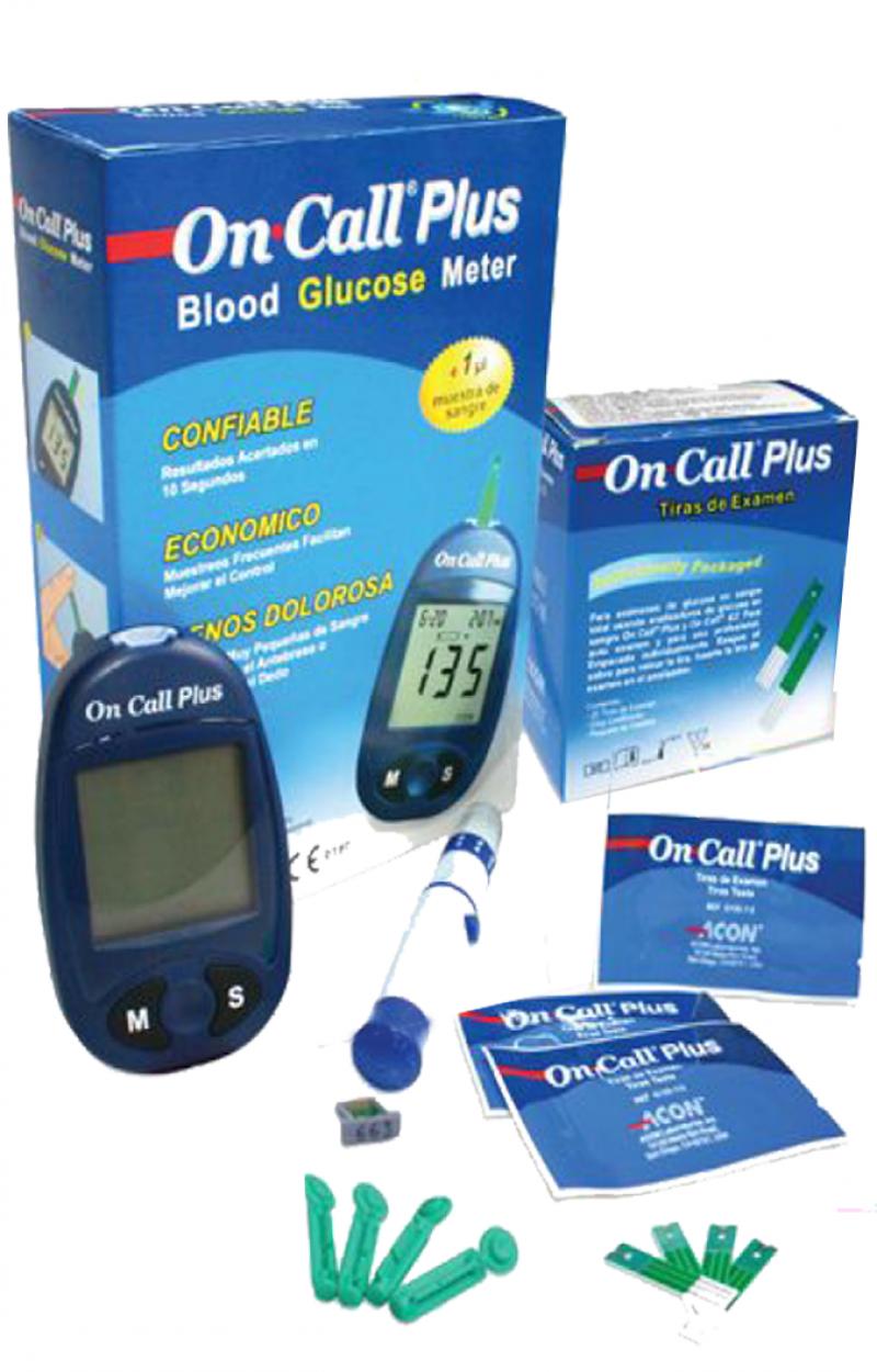 Que thử tiểu đường On Call Plus