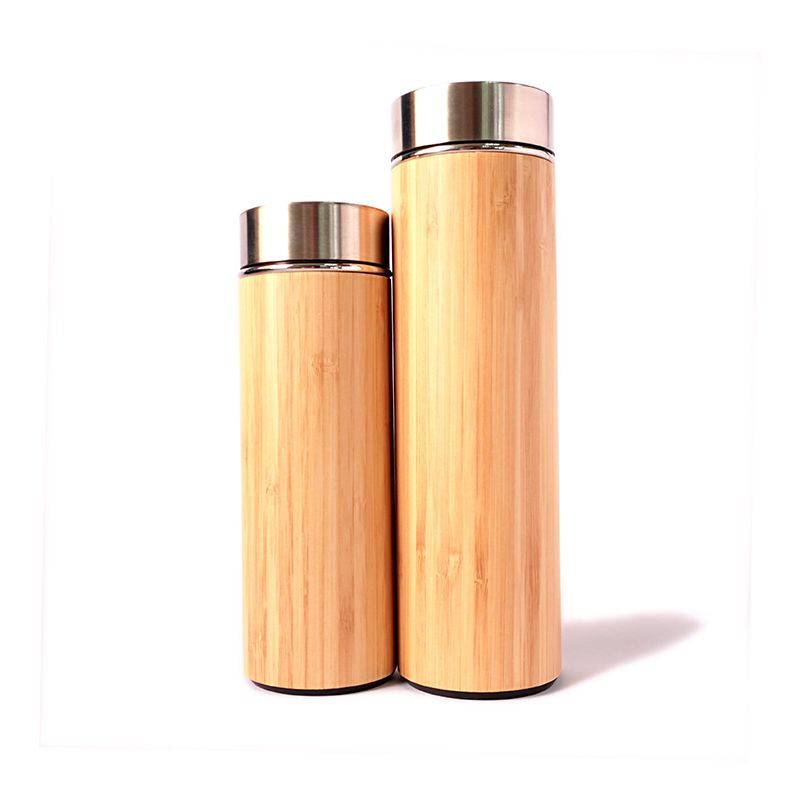 Bình giữ nhiệt vỏ tre 350/400ml