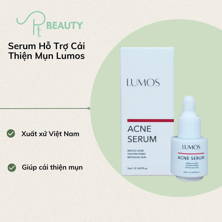 Serum Mụn Lumos Mẫu Mới 2025