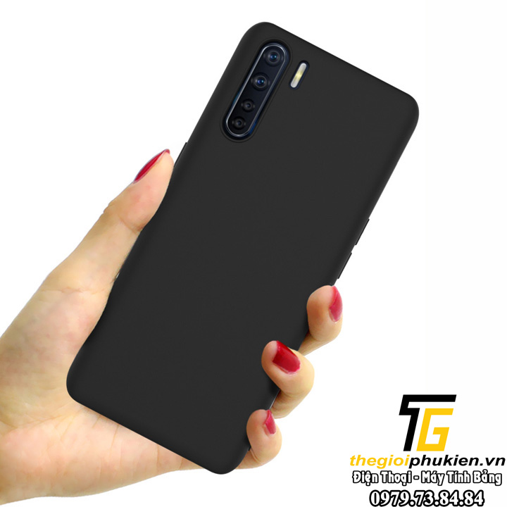 Ốp lưng OPPO A91 2020, OPPO F15 silicon dẻo màu đen, không ố vàng