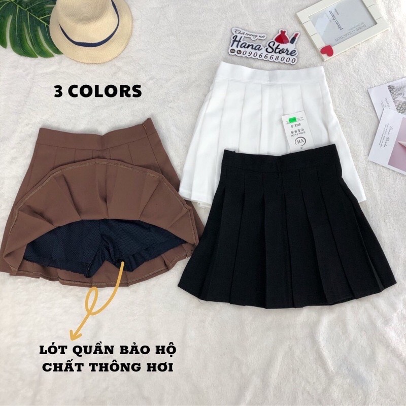 [HCM]Chân váy xếp ly tennis đủ size [kèm ảnh thật]