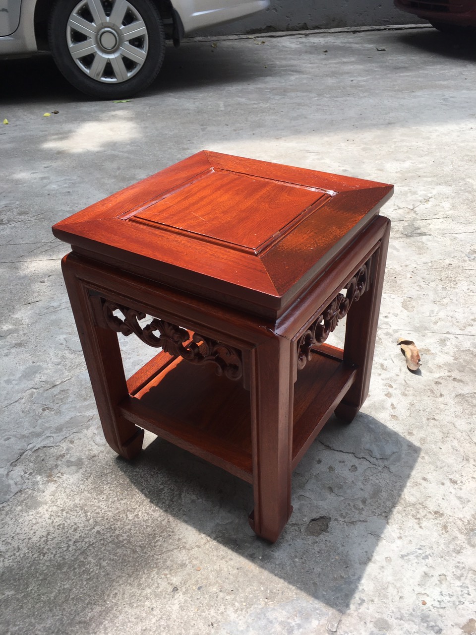 Đôn kê tượng Đôn để đồ gỗ hương cao cấp
