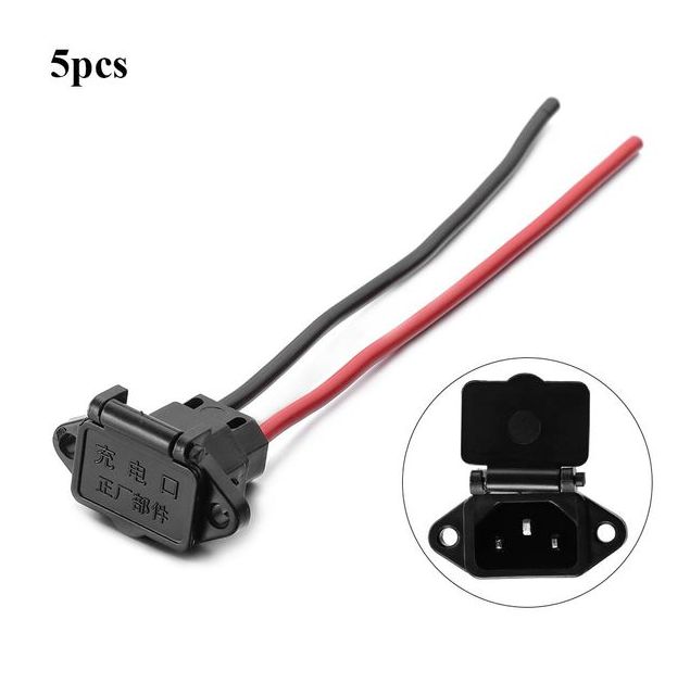 chân sạc xe điện có nắp