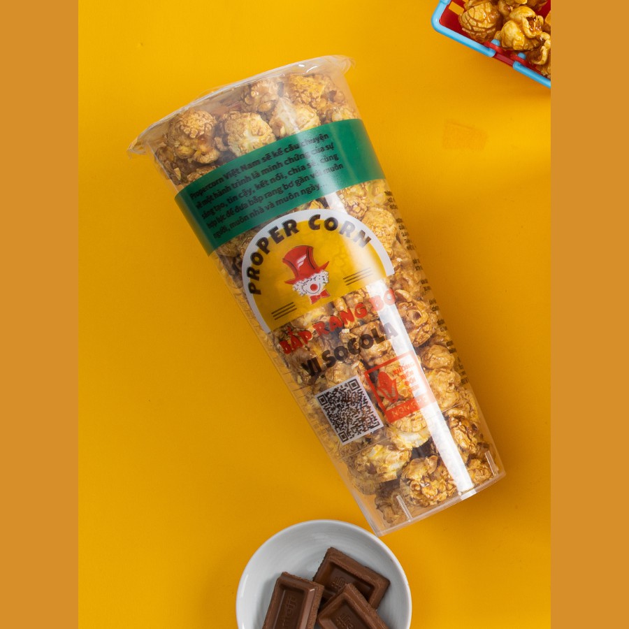 Bắp rang bơ Proper Snack các vị - hộp tiện dụng