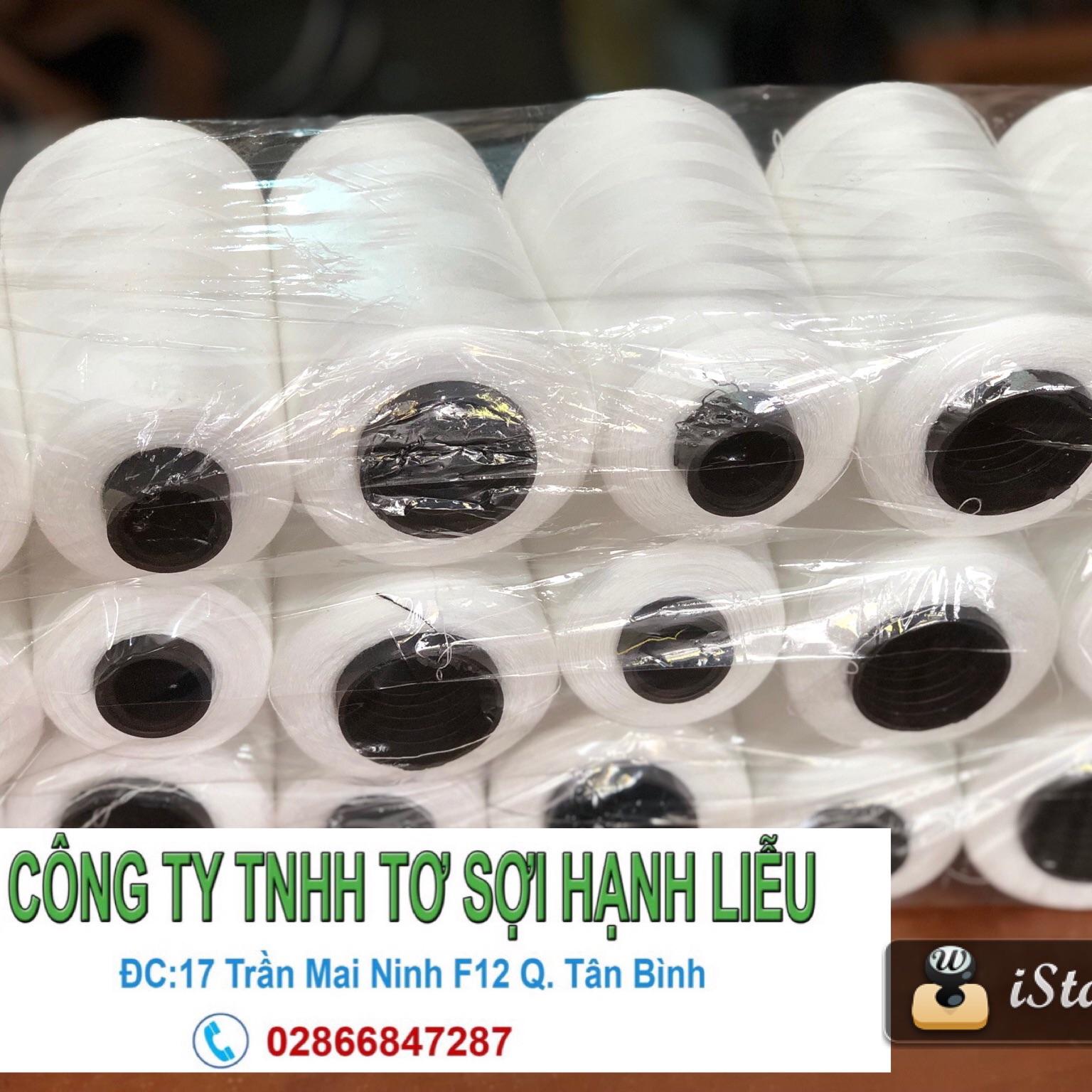 [HCM]Chỉ May Màu Trắng Ngà 40/2 ( 6cuộn/80k )