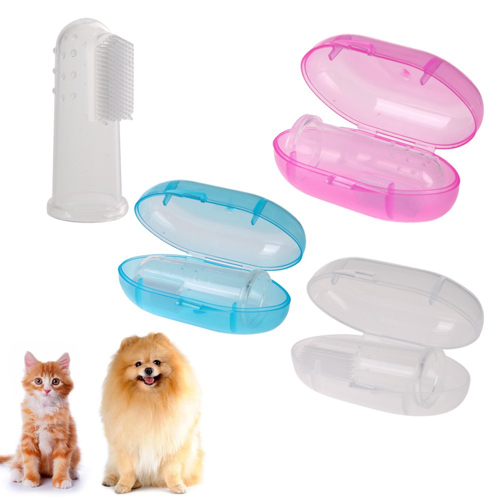 Bàn chải đánh răng xỏ ngón Silicone Phụ Kiện Long Vũ