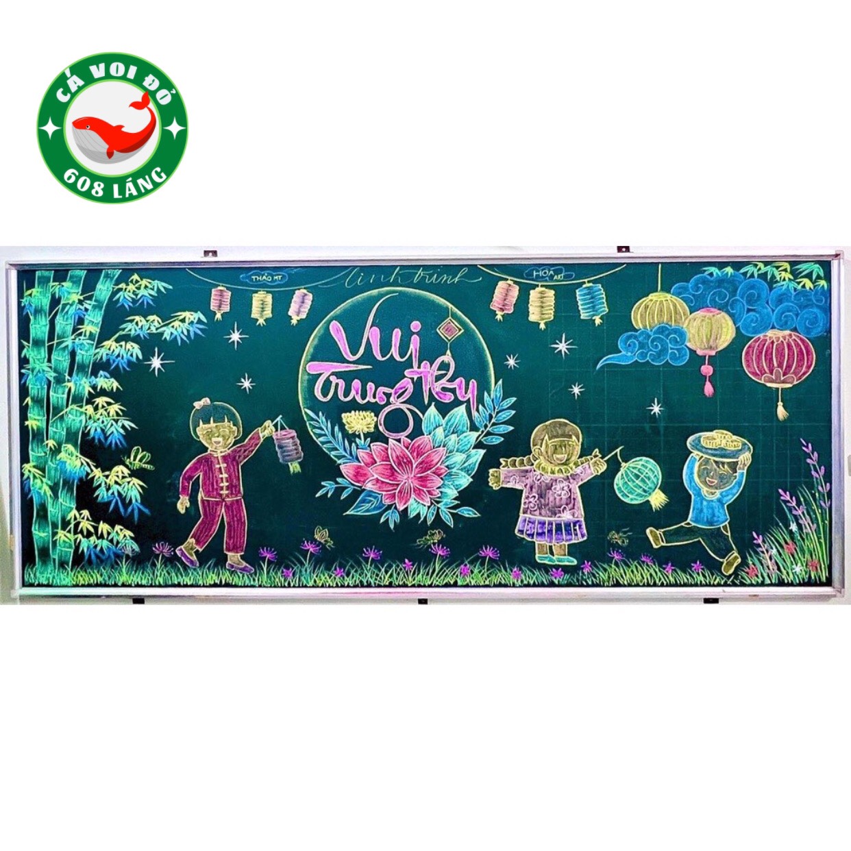 Phấn viết bảng không bụi (phấn trắng/ phấn màu)