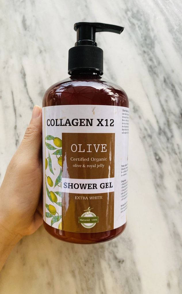 Sữa tắm trắng collagen x12 500ml