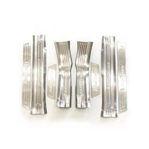 Ốp bậc cửa, nẹp bước chân trong, ngoài xe ford ecosport 2016- 2020 2021 2022- inox
