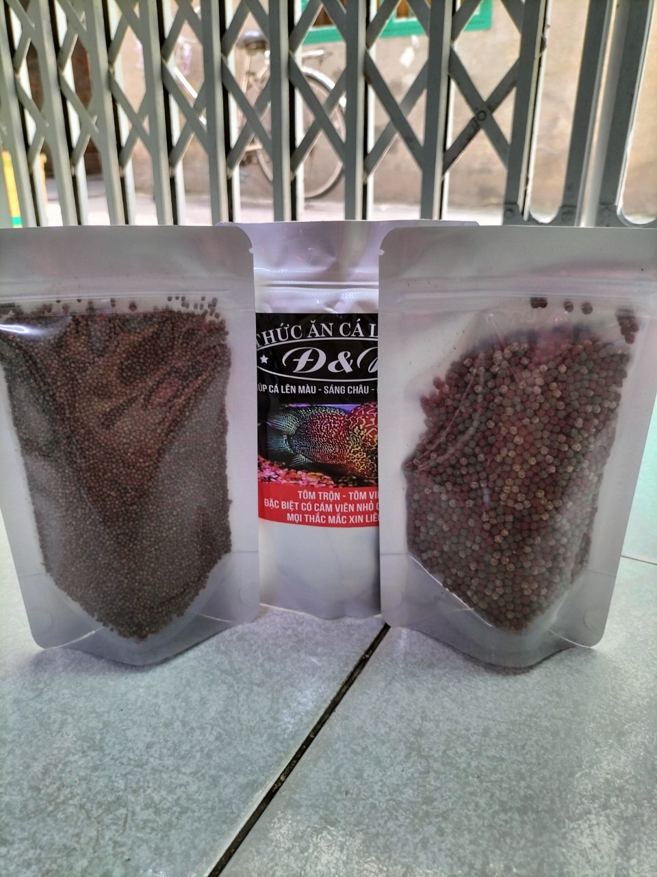 Cám La Hán Đ&N ( bịch 100gr ) Giúp cá lên màu