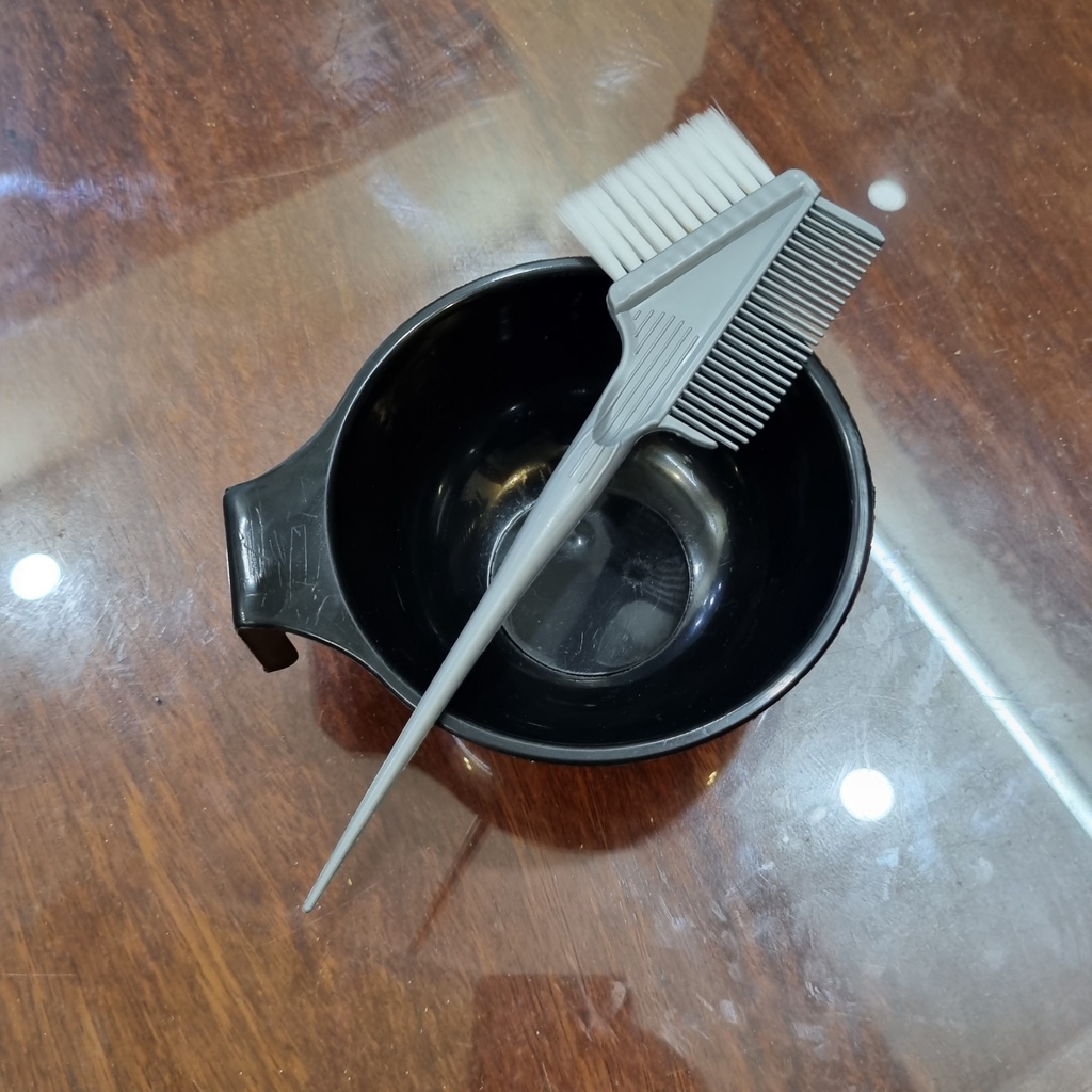 Chén Và Cọ Nhuộm Cao Cấp - [FreeShip Max] - Dụng Cụ Nhuộm Tóc ( Misaka store )