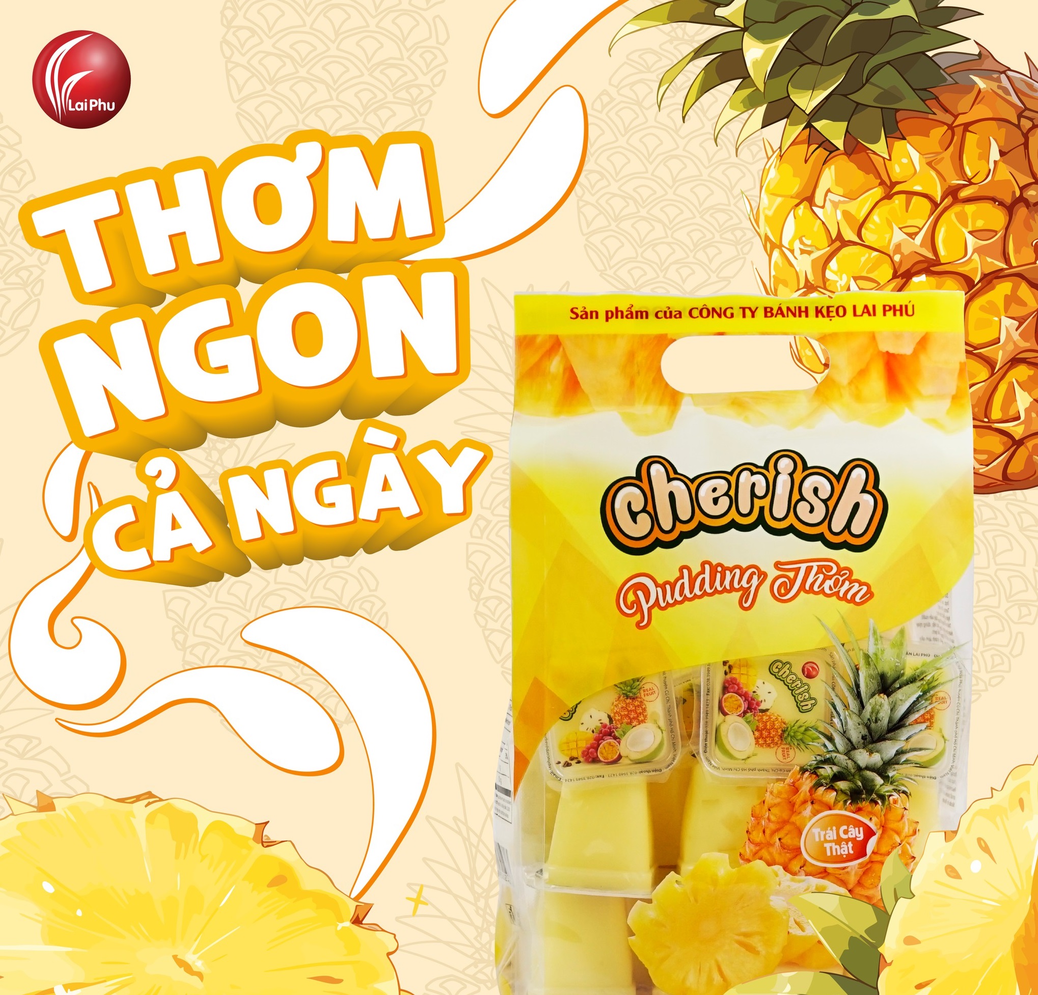 Thạch Pudding Cherish Vị Thơm 850.5 G
