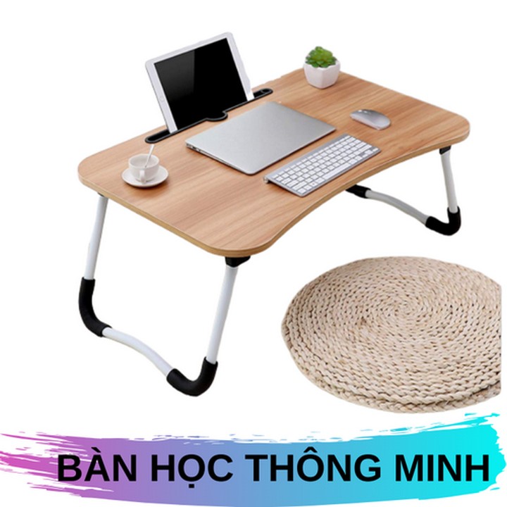 Bàn Hoc Gấp Gọn Có Khe Cắm Ipad, Bàn Học Thông Minh, Tiện Dụng -Bàn học - Bàn gấp - Bàn học gấp gọn, Bàn học gấp cho bé có khe để ipad thông minh (1 ĐỔI 1 TRONG 7 NGÀY)
