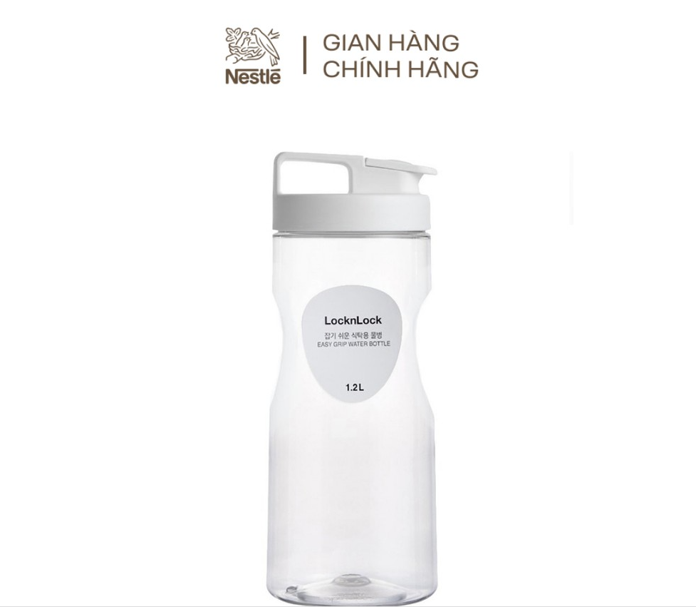 Bình nhựa Lock & Lock 1.2L (Nescafe)