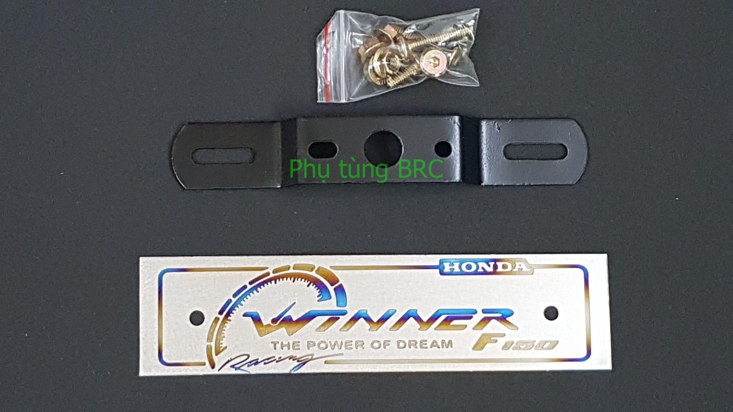 Bộ bảng tên titan 7 màu xe WINNER