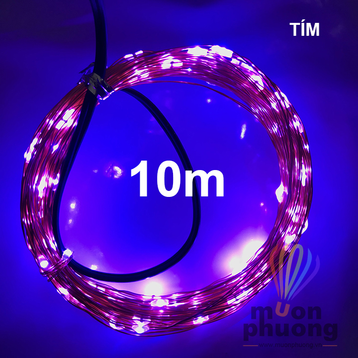 Dây đèn led đom đóm usb trang trí lều cắm trại dã ngoại - muôn phương shop