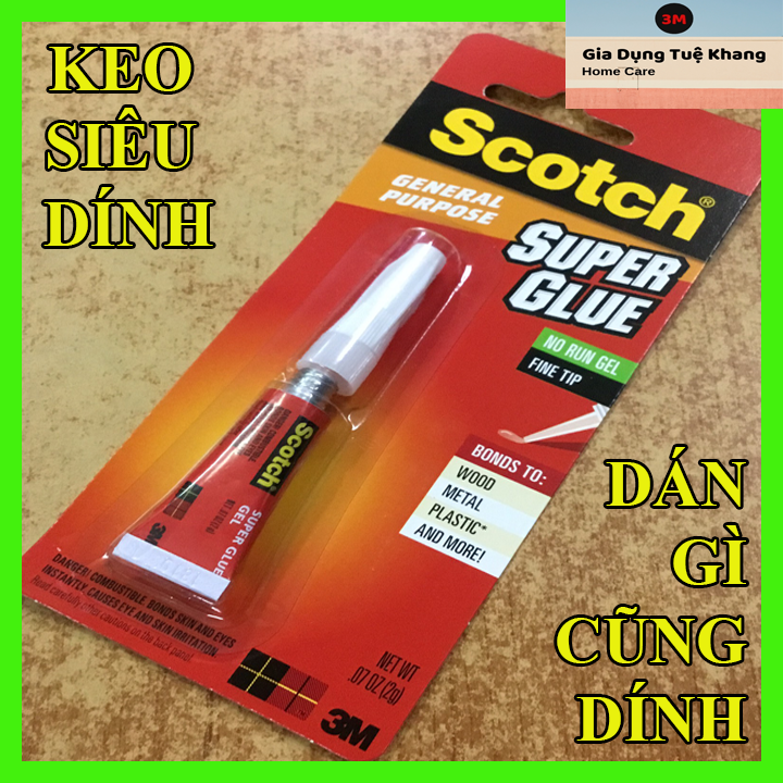 Keo dán đa năng 3M - Siêu Dính, keo dán sắt keo dán giày