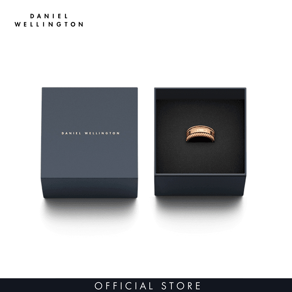 Nhẫn Daniel Wellington màu vàng hồng - Elevation Ring