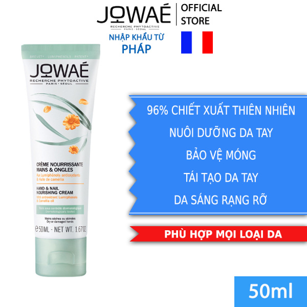 Kem dưỡng tay và móng JOWAE mỹ phẩm thiên nhiên nhập khẩu từ Pháp  HAND AND NAIL NOURISHING CREAM