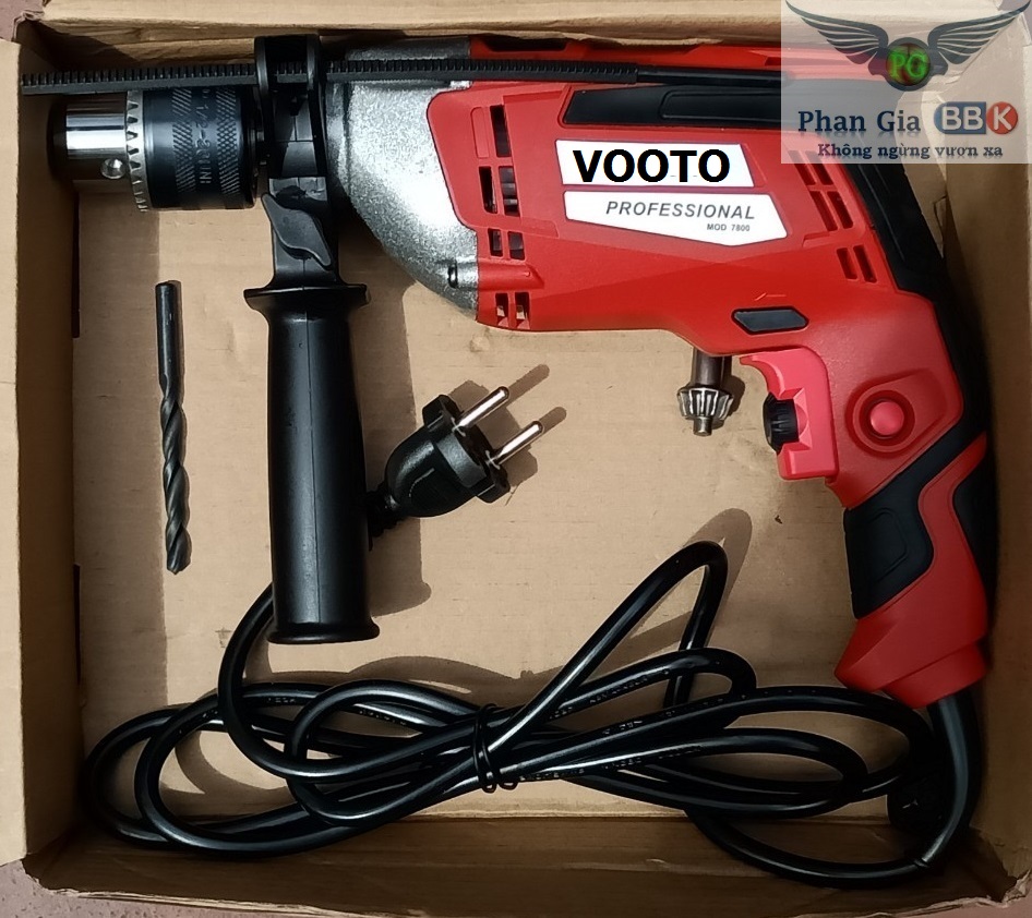 MÁY KHOAN ĐIỆN VOTO 1400W 13MM