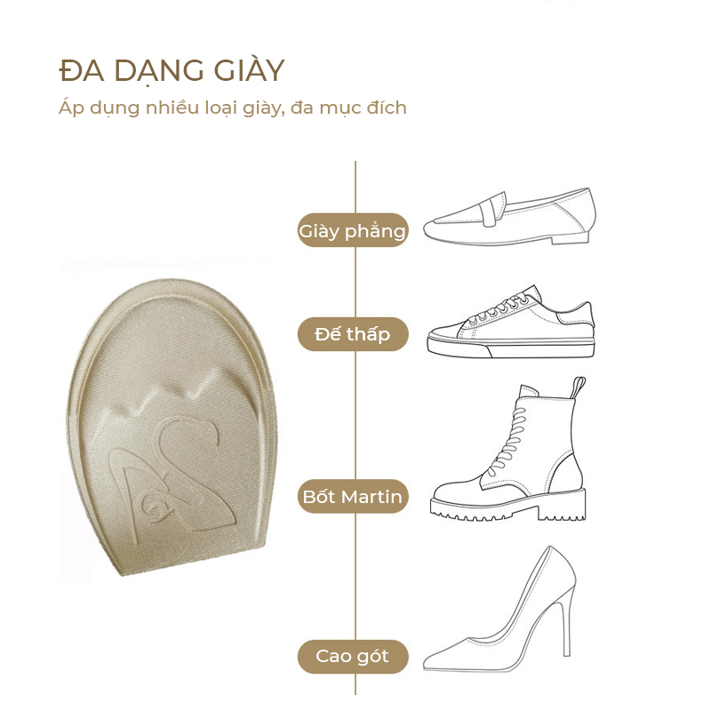 Miếng lót mũi giày sneaker giày thể thao