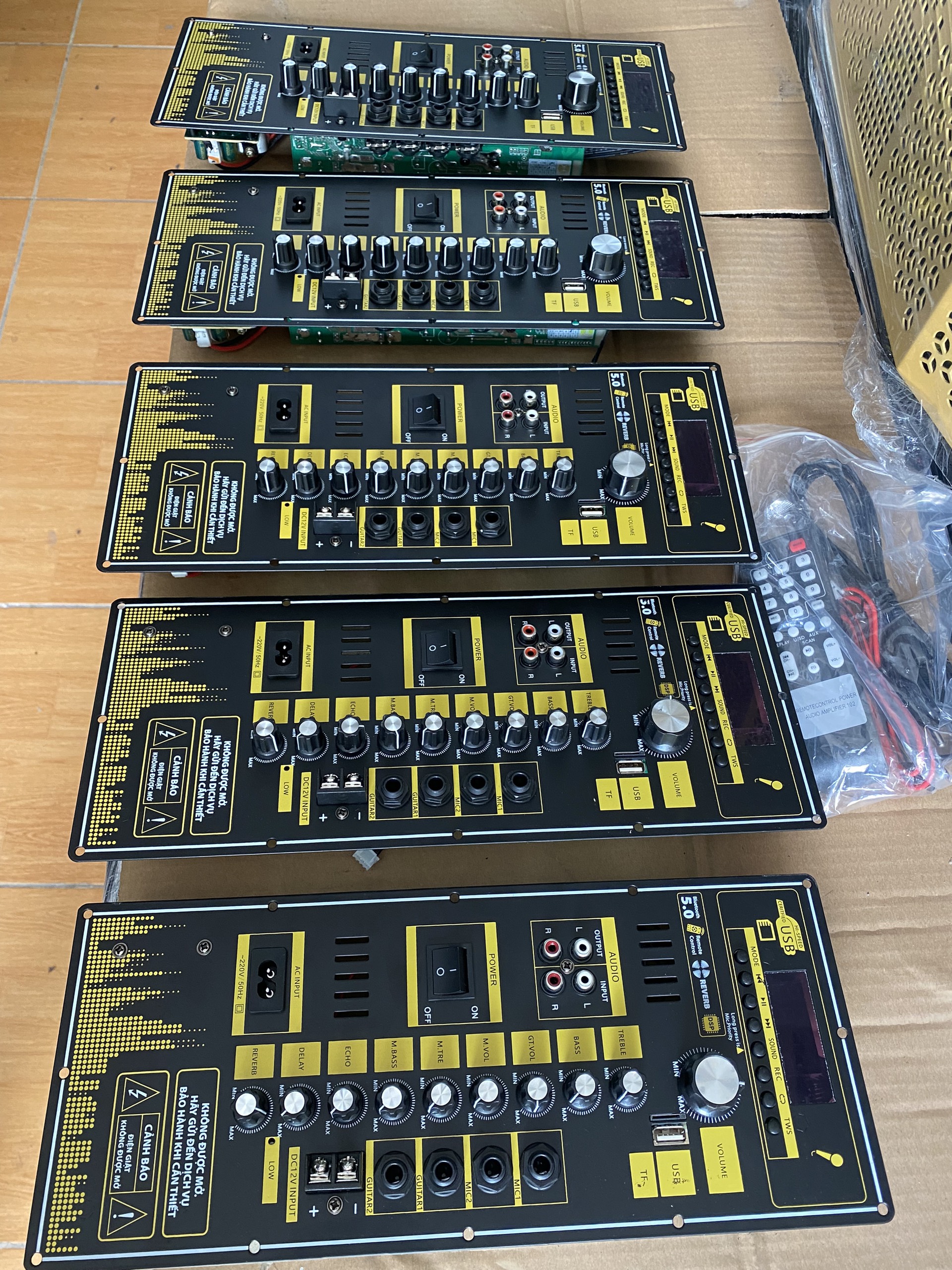 Bo loa kéo DSP T8 echo + delay có reverb