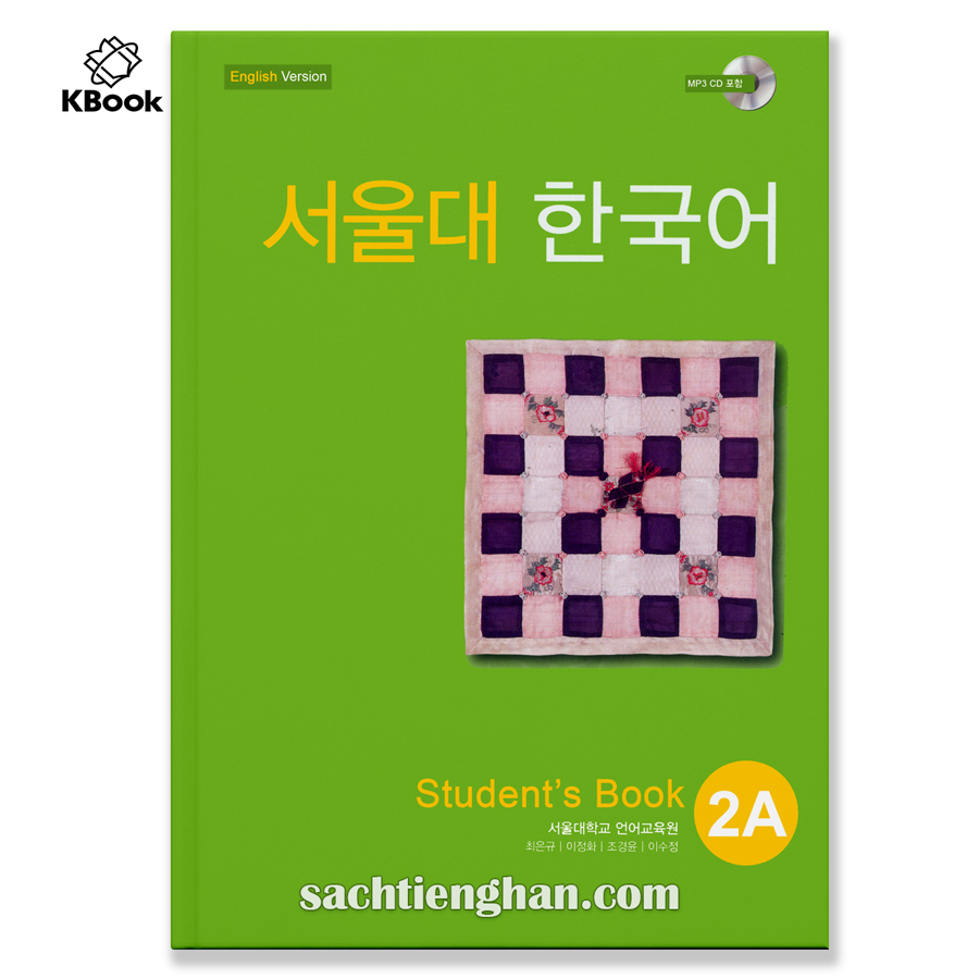 Combo (SGK+SBT) GT  Seoul 2A- 서울대 한국어 2A (Bản  màu đẹp)