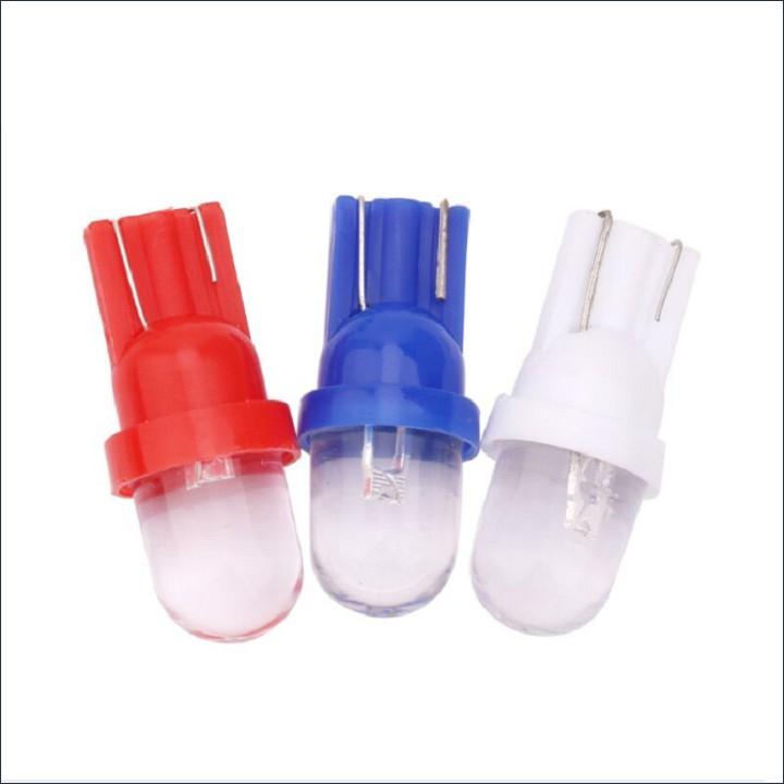 [HCM]Bộ 2 bóng led chớp nhiều màu gắn xe máy (thân nhựa)