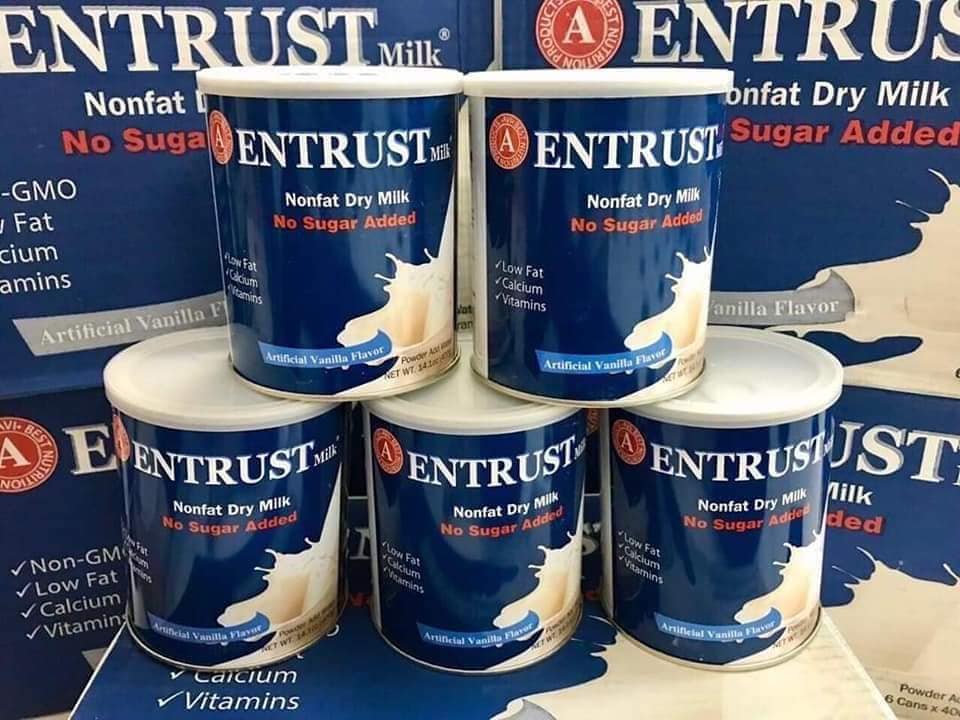 Sữa bột Entrust Milk Cho Người Tiểu Đường
