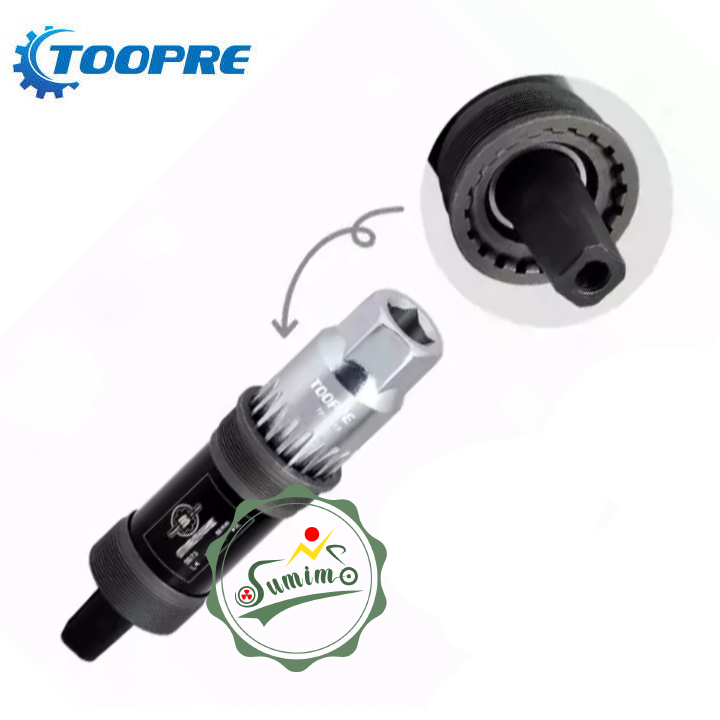 Cảo cốt giữa bạc đạn xe đạp TOOPRE TP-V20 thép xi