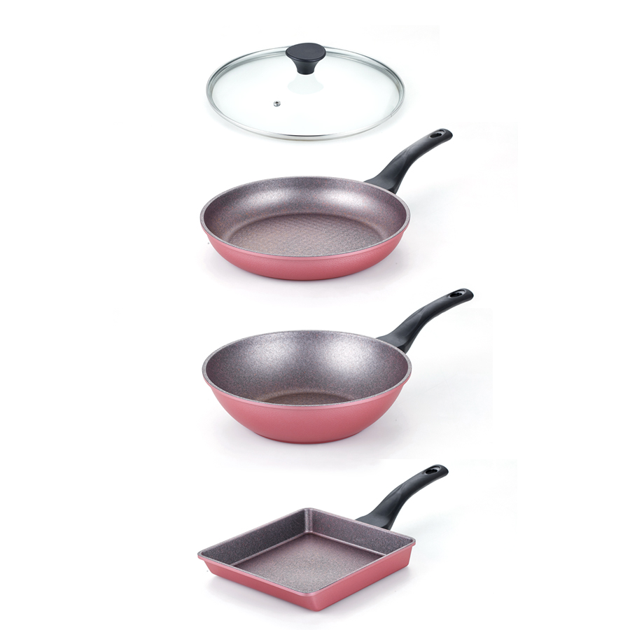 Chảo đá chống dính Ecoramic siêu bền - 28cm - Tròn sâu & Tròn cạn