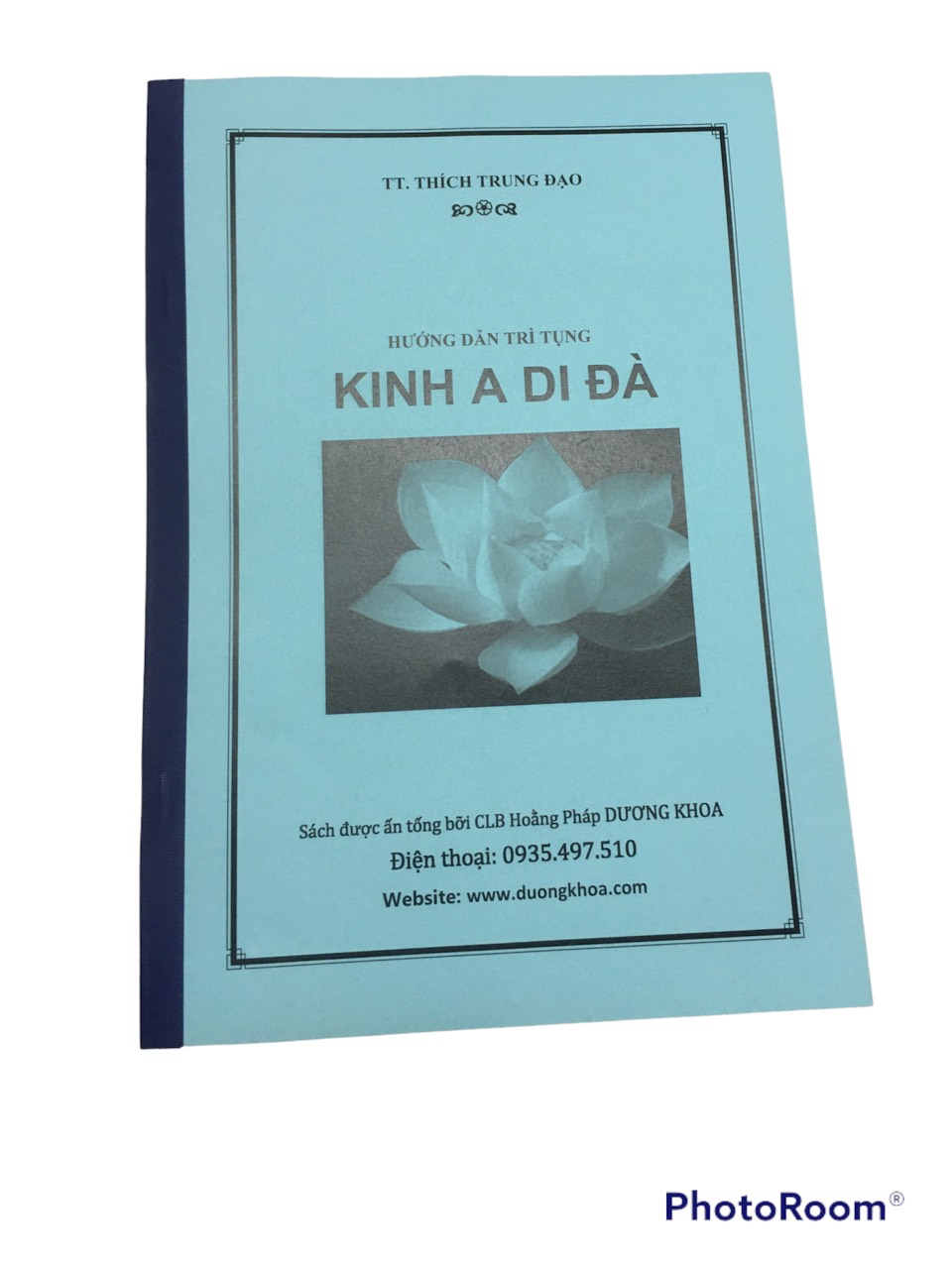 KINH A DI ĐÀ HT THÍCH TRUNG ĐẠO KHỔ A4